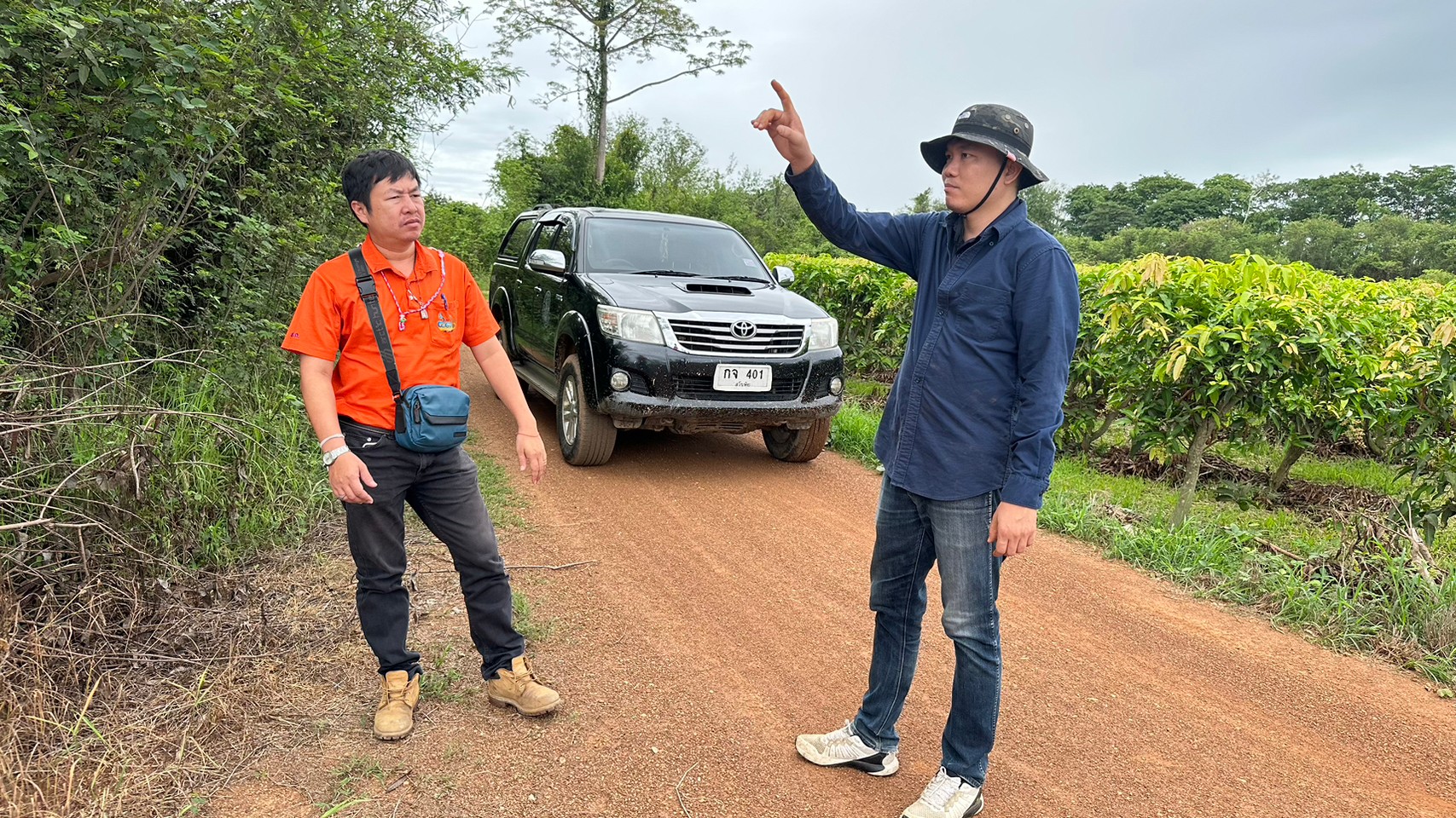 title - สำรวจความเหมาะสมงานพัฒนาโครงสร้างพื้นฐานทางคมนาคมในเขตปฏิรูปที่ดินจังหวัดสุโขทัย